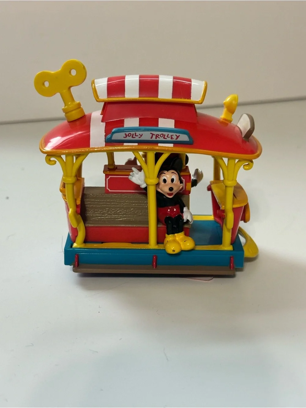 Vintage 1993 Disney Theme Park Attraction Jolly Trolley Mickey Minnie Mouse